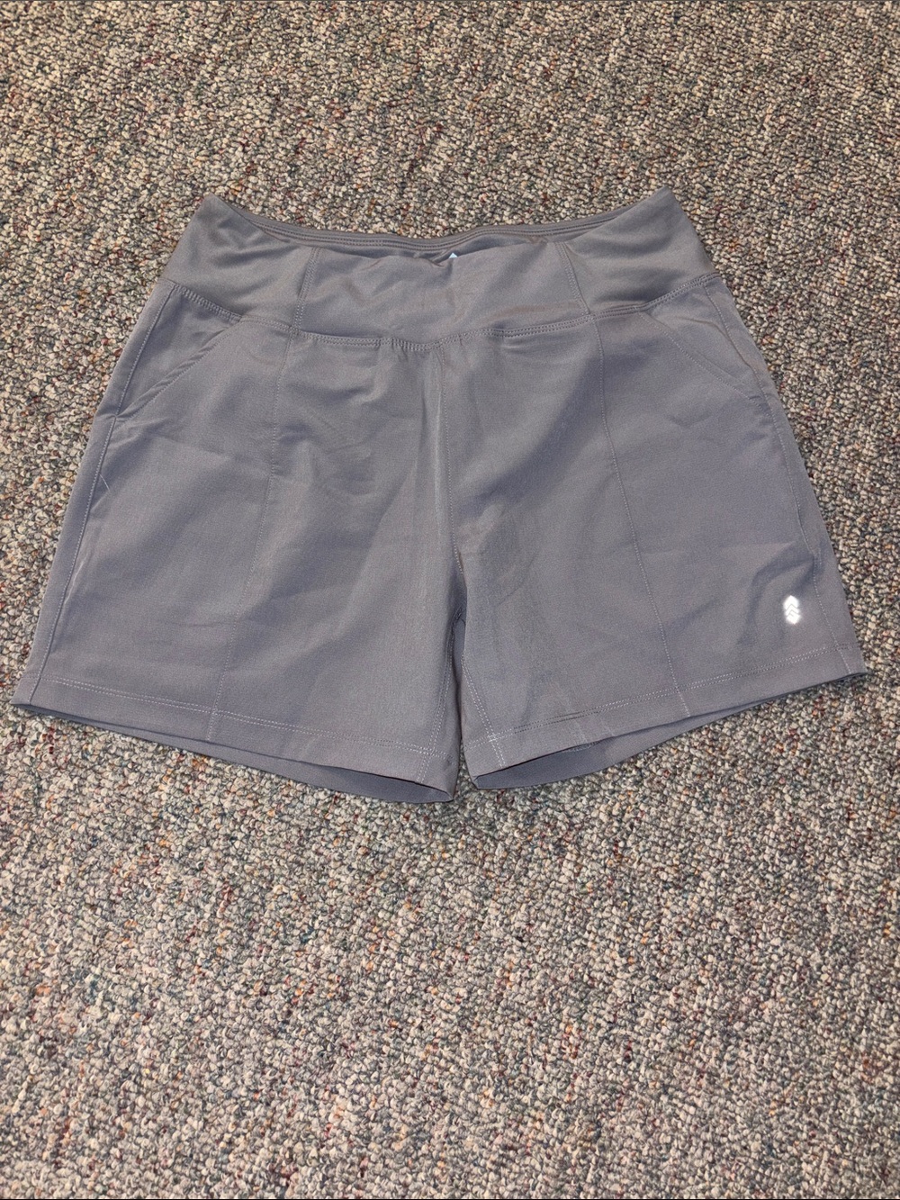 Free Country Women's Slate Gray Athletic Shorts